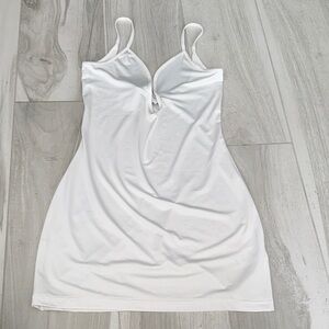Significant Other White Cotton Mini Slip Dress
Size 2